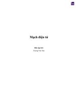 Tài liệu mạch điện tử