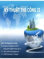 BÀI GIẢNG KỸ THUẬT THI CÔNG PHẦN THI CÔNG TOP DOWN