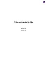 Giáo trình thiết bị điện