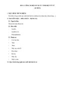 Thí nghiệm chế biến lương thực thực phẩm