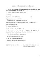 SKKN tạo hứng thú cho học sinh trong giờ học các bài học pháp luật chương trình giáo dục công dân 12
