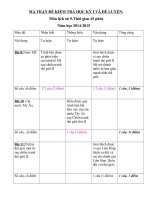 ĐỀ LUYỆN THI CUỐI HKI MÔN LỊCH SỬ LỚP 9