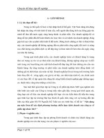 “ Vận dụng ma trận Swot để xác định phương hướng chiến lược kinh doanh của công ty cổ phần tập đoàn TT