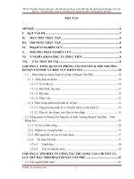 Công tác thu gom, vận chuyển, lưu trữ và xử lý chất thải rắn sinh hoạt tại nhà máy xử lý rác Đa Lộc