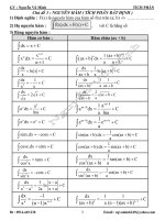 tích phân ôn thi đại học môn toán 2015