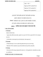 giáo án lịch sử lớp 8 chuấn