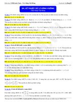 hình học phẳng ôn thi đại học