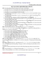 118 bài hình học phẳng ôn thi đại học