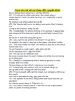 Cụm từ nói về sự thay đổi, quyết định