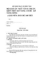 giáo án ngữ văn lớp 8 chuẩn trọn bộ