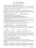 Đề vật lý số 1 có đáp án chi tiết