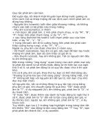 Quy tắc phát âm căn bản