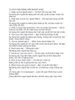 10 CÁCH NÓI ĐỘNG VIÊN NGƯỜI KHÁC