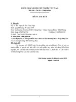 SKKN lựa chọn một số bài tập nhằm sửa chữa sai lầm thường mắc trong nhảy xa cho học sinh trong trường THCS hưng đạo