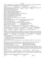 BT chuyên đề về este lipit