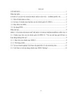 Tiểu luận kế toán quốc tế Tài sản dài hạn giữ để bán và hoạt động không liên tục