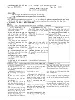 Giáo án Vật Lý 12 nâng cao HK2