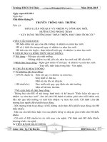 hoạt động ngoài giờ lên lớp khối 67