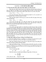 ĐỀ TÀI CÂN BẰNG HÓA HỌC TRONG HÓA DẦU