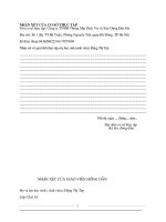 Báo cáo thực tập tại công ty TNHH thương mại dịch vụ và xây dựng Đức Hà