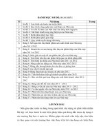 BÁO CÁO THỰC TẬP TỐT NGHIỆP PHÂN TÍCH HOẠT ĐỘNG SẢN XUẤT KINH DOANH CỦA NHÀ MÁY CÁN THÉP LƯU XÁ