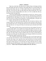 tiểu luận phat trien lý luận dạy học sinh học