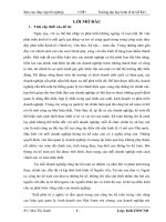 Báo cáo thực tập tốt nghiệp Thực trạng công tác kế toán tại công ty Cổ phần LILAMA 693