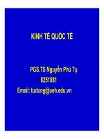 bài giảng kinh tế quốc tế