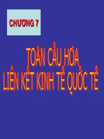 slide bài giảng kinh tế quốc tế toàn cầu hóa liên kết kinh tế quốc tế