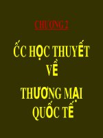 slide bài giảng kinh tế quốc tế các học thuyết về thương mại quốc tế