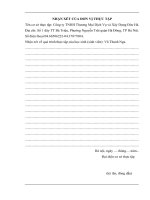 Hoàn thiện kế toán chi phí sản xuất và tính giá thành sản phẩm tại Công ty TNHH Thương mại dịch vụ và  Xây dựng Đức Hà