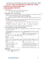 lý thuyết và giải bài tập phần kim loại kiềm  kiềm thổ  nhôm