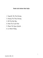 ĐỀ TÀI: “Phân tích sự ảnh hưởng từ các yếu tố trong nền kinh tế Việt Nam đến hoạt động kinh doanh của Công ty viễn thông Vinaphone, và áp dụng mô hình SWOT trong việc đánh giá môi trường kinh doanh ”