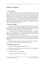 THIẾT KẾ HỆ THỐNG CẤP NƯỚC CHO TP TAM KỲ QUẢNG NAM