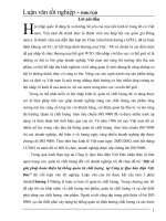 ĐỀ TÀI: Một số giải pháp hoàn thiện hệ thống quản trị chất lượng tại công ty Que Hàn Điện Việt Đức