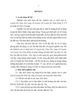 tóm tắt luận án  nghiên cứu so sánh một số truyện thơ nôm tày cùng cốt truyện với truyện thơ nôm kinh