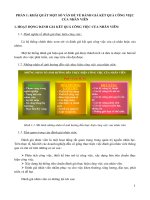 Tiểu luận quản trị nguồn nhân lực KHÁI QUÁT MỘT SỐ VẤN ĐỀ VỀ ĐÁNH GIÁ KẾT QUẢ CÔNG VIỆC CỦA NHÂN VIÊN