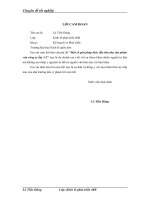 ĐỀ TÀI: Một số giải pháp thúc đẩy tiêu thụ sản phẩm của công ty ôtô 32