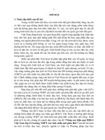 Nâng cao hiệu quả bài học lịch sử Việt Nam lớp 12 trường trung học phổ thông các tỉnh miền núi phía Bắc