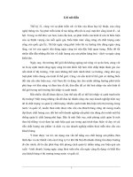 ĐỀ TÀI: Giải pháp hoàn thiện hệ thống quản lý chất lượng ISO 9001 2000 tại công ty Cơ Khí Hà Nội