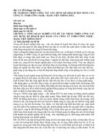 ĐỀ TÀI: Hoàn thiện công tác xây dựng kế hoạch bán hàng của công ty TNHH Công Nghệ Mạng – Viễn Thông INET