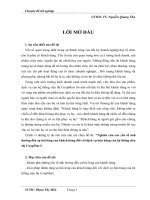 ĐỀ TÀI: Nghiên cứu các yếu tố ảnh hưởng đến sự hài lòng của khách hàng đối với dịch vụ bán hàng của BIGC