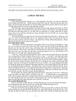 skkn tìm HIỂU tOÁN DỰNG HÌNH TRONG CHƯƠNG TRÌNH tốn TRUNG học cơ sở