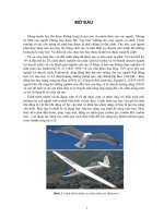 Tính toán số lực khí động cánh 3D xét đến hiệu ứng đàn hồi