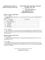 bộ tài liệu luyện thi học sinh giỏi các môn văn hoá cấp huyện tham khảo (8)