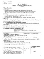 Giáo án văn 6 hay bạn nên tham khảo