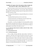 NGHIÊN CỨU KHẢ NĂNG ỨNG DỤNG CÔNG NGHỆ GPS ĐỂ CHUYỂN TRỤC CÔNG TRÌNH LÊN CAO