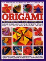 origami the complete guide to the art of paperfolding