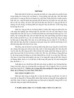 nghiên cứu sử dụng đất nông nghiệp bền vững tại xã hương bình, thị xã hương trà, tỉnh thừa thiên huế