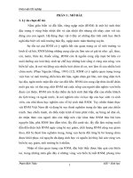 ĐỀ TÀI: Nghiên cứu thành phần loài, sự phân bố và tái sinh của một số cây ngập mặn chính ở vùng ven biển